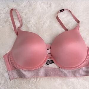 Victoria's Secret Womans Push-up Bra pink 34B